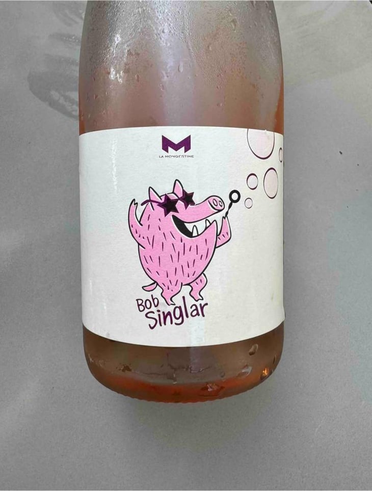 Bob Singlar Pétillant Rosé - Domaine de la Mongestine - Maxime Gamard , Céline & Harry Gozlan 