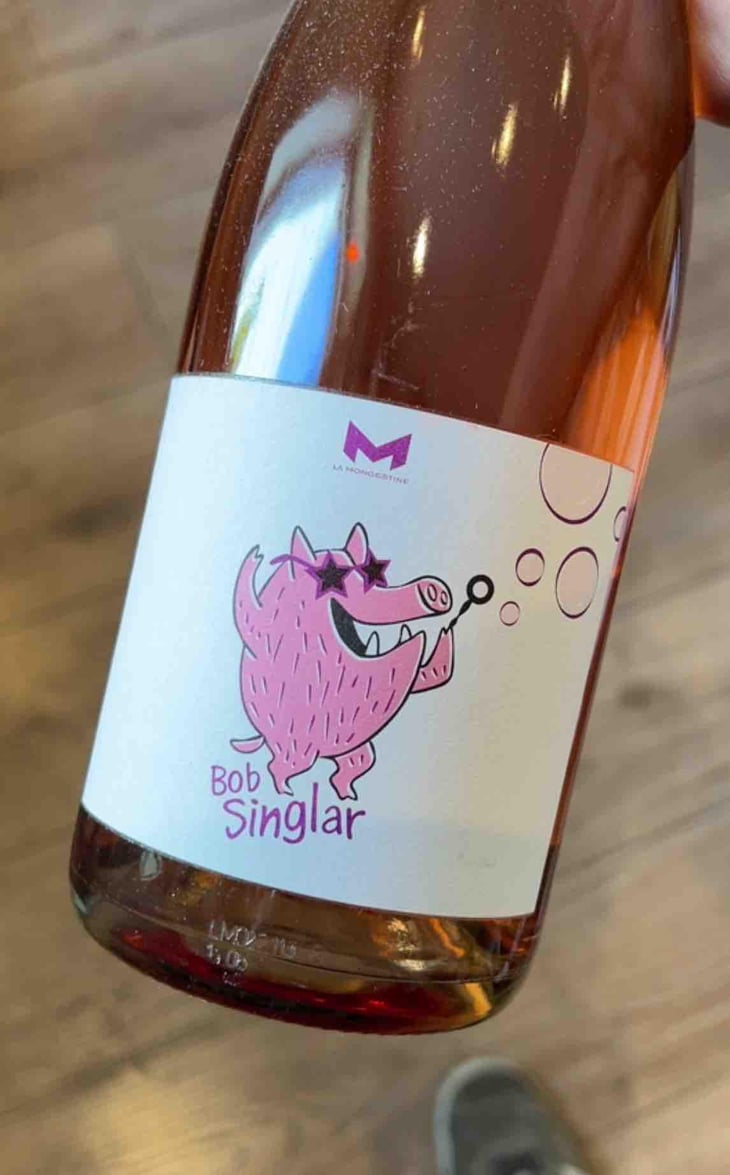 Bob Singlar Rosé - Domaine de la Mongestine - Maxime Gamard , Céline & Harry Gozlan 