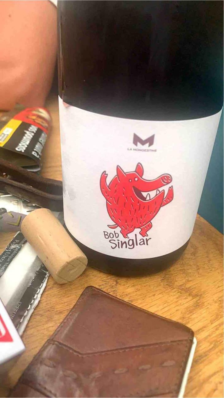 Bob Singlar Rouge - Domaine de la Mongestine - Maxime Gamard , Céline & Harry Gozlan 