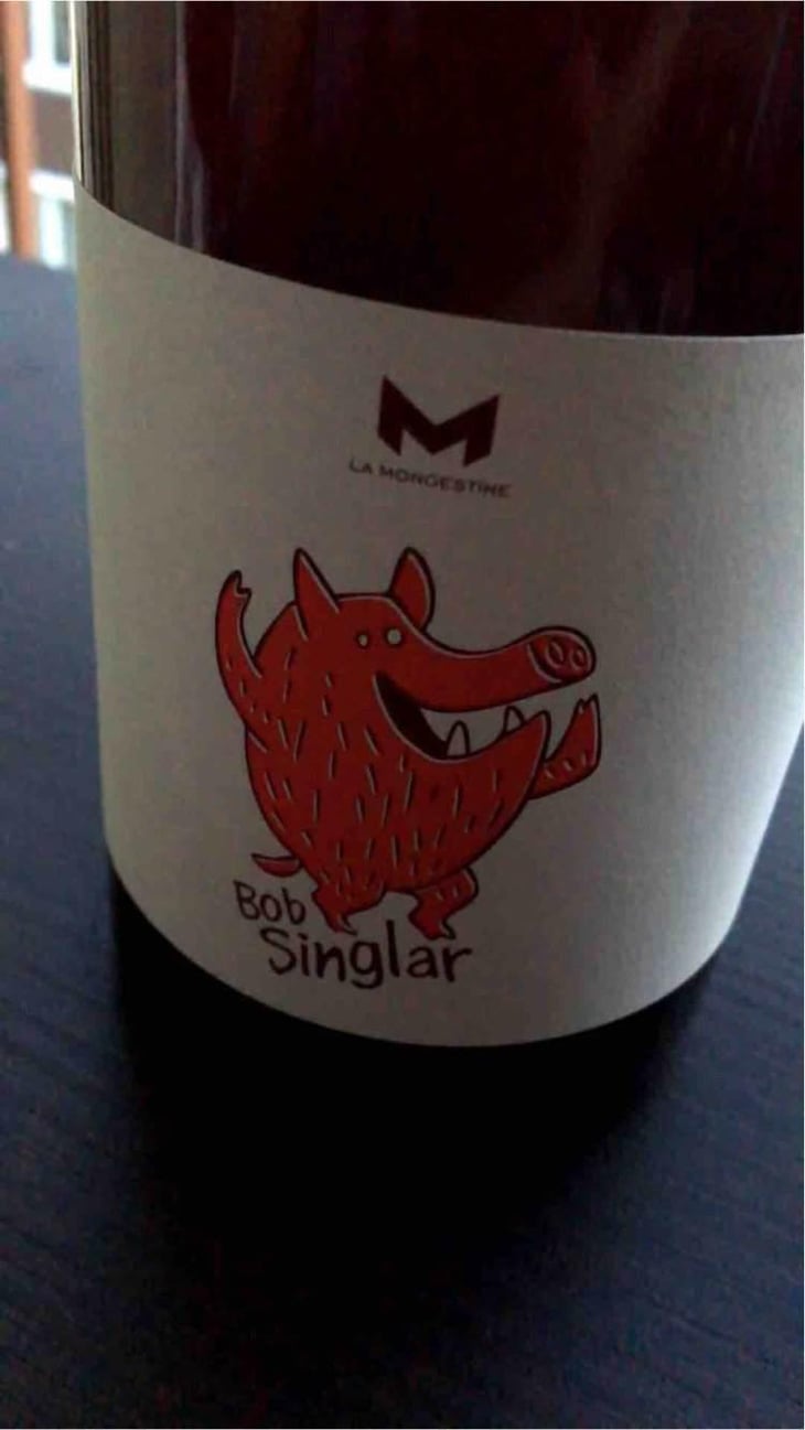 Bob Singlar Rouge - Domaine de la Mongestine - Maxime Gamard , Céline & Harry Gozlan 
