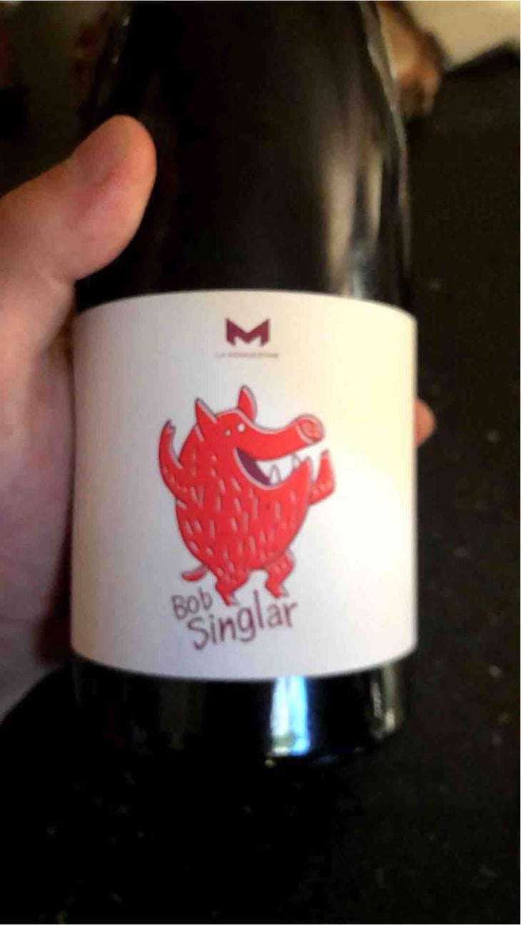 Bob Singlar Rouge - Domaine de la Mongestine - Maxime Gamard , Céline & Harry Gozlan 