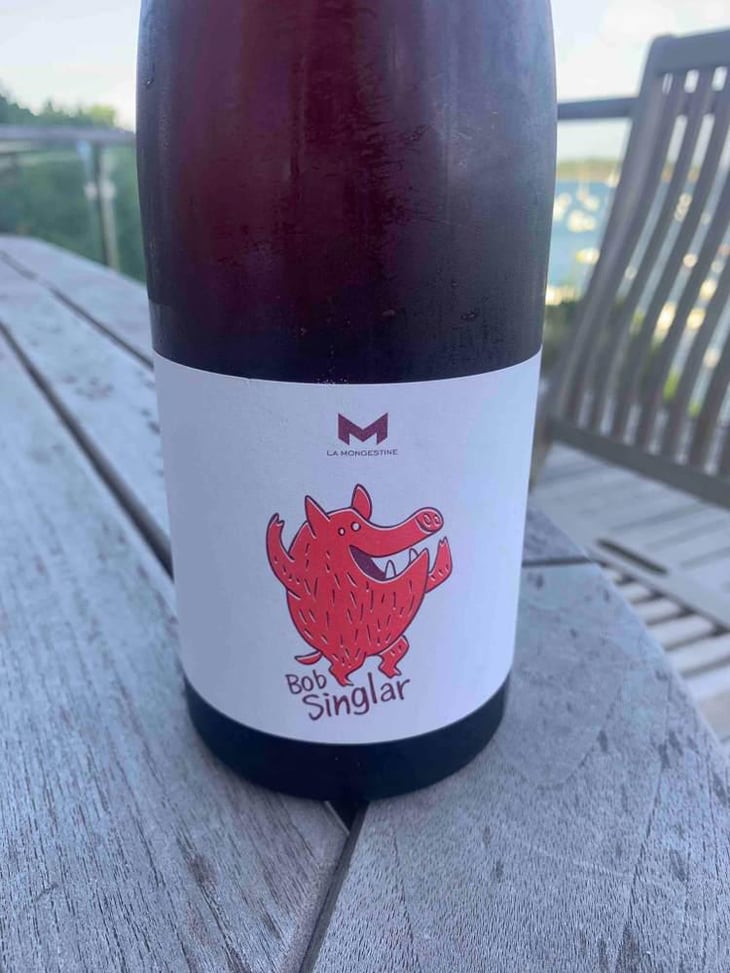 Bob Singlar Rouge - Domaine de la Mongestine - Maxime Gamard , Céline & Harry Gozlan 