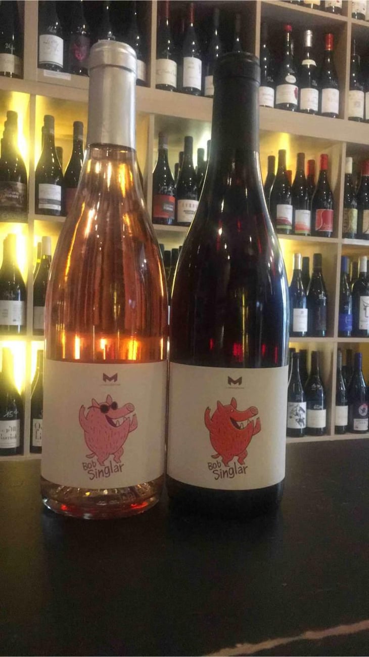 Bob Singlar Rouge - Domaine de la Mongestine - Maxime Gamard , Céline & Harry Gozlan 
