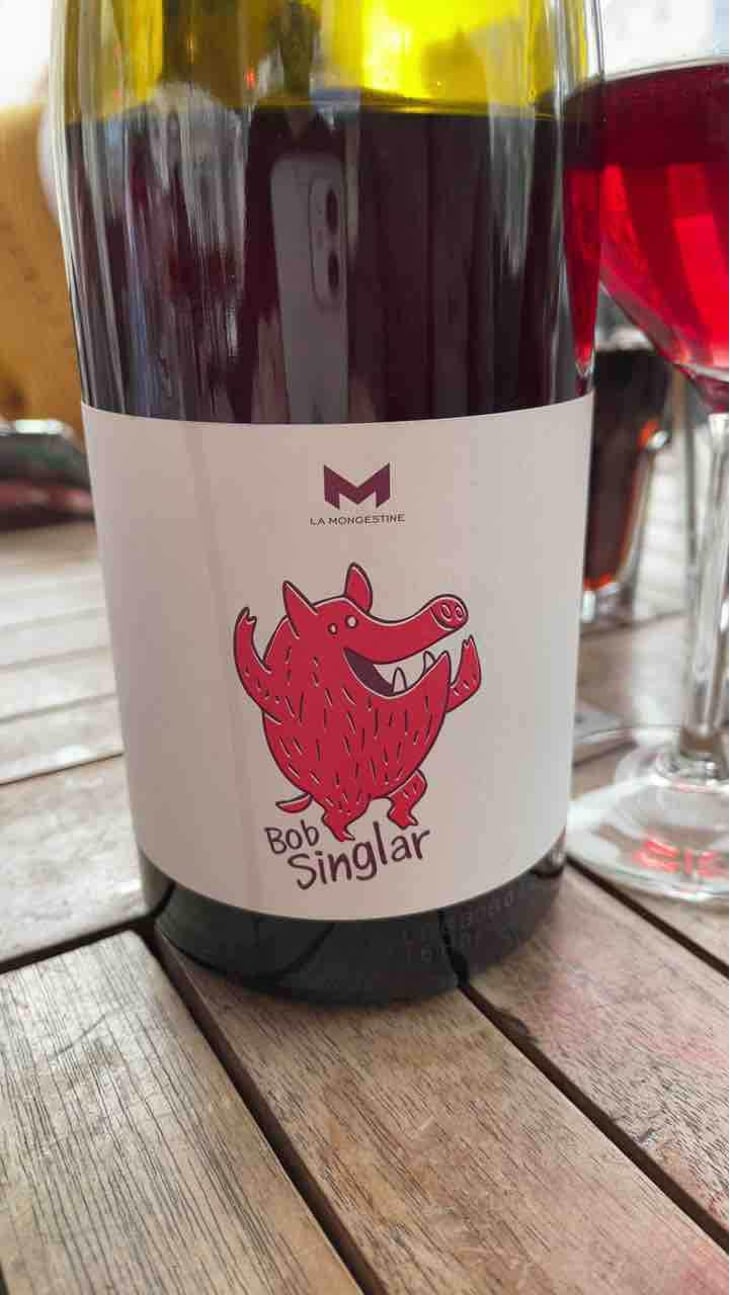 Bob Singlar Rouge - Domaine de la Mongestine - Maxime Gamard , Céline & Harry Gozlan 