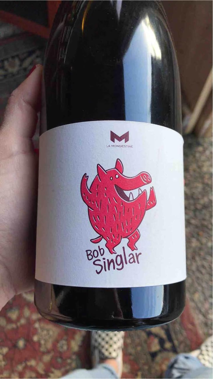 Bob Singlar Rouge - Domaine de la Mongestine - Maxime Gamard , Céline & Harry Gozlan 