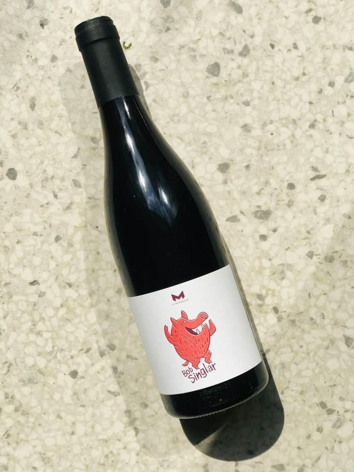 Bob Singlar Rouge - Domaine de la Mongestine - Maxime Gamard , Céline & Harry Gozlan 