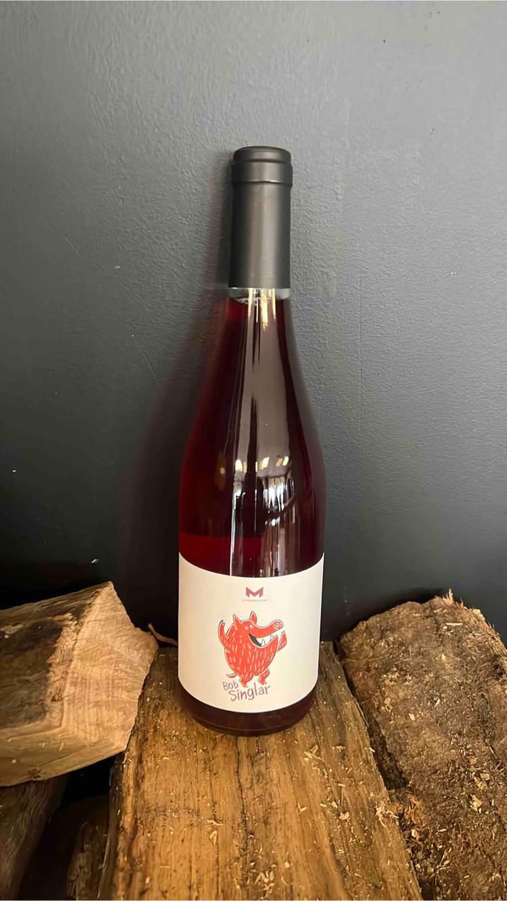 Bob Singlar Rouge - Domaine de la Mongestine - Maxime Gamard , Céline & Harry Gozlan 
