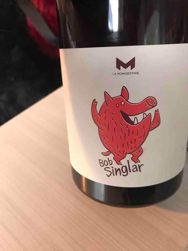 Bob Singlar Rouge - Domaine de la Mongestine - Maxime Gamard , Céline & Harry Gozlan 
