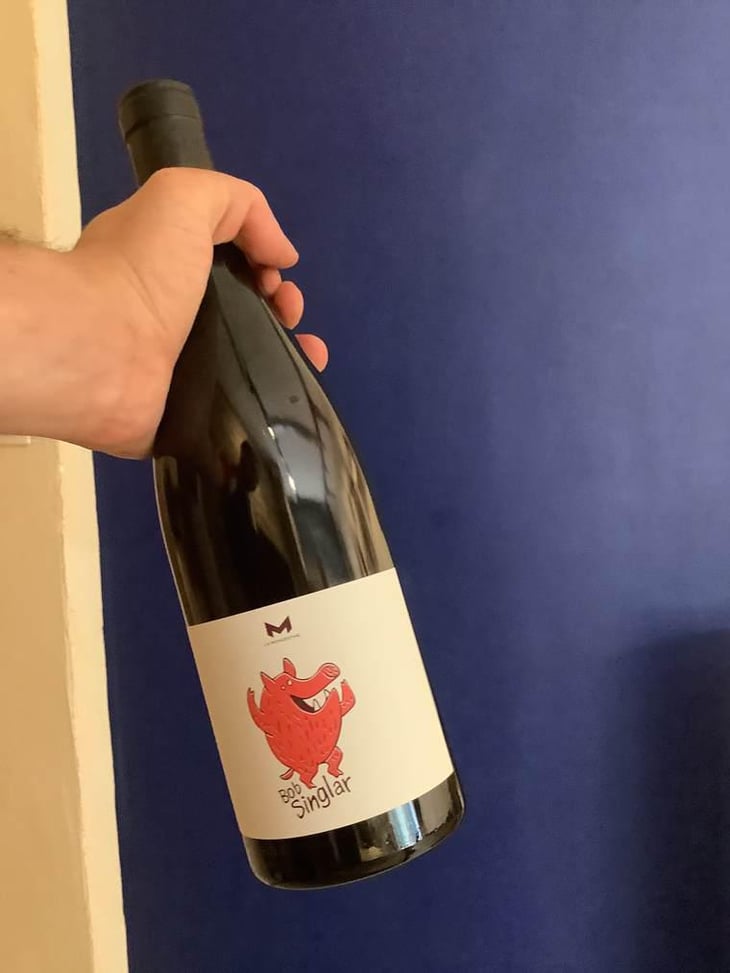 Bob Singlar Rouge - Domaine de la Mongestine - Maxime Gamard , Céline & Harry Gozlan 
