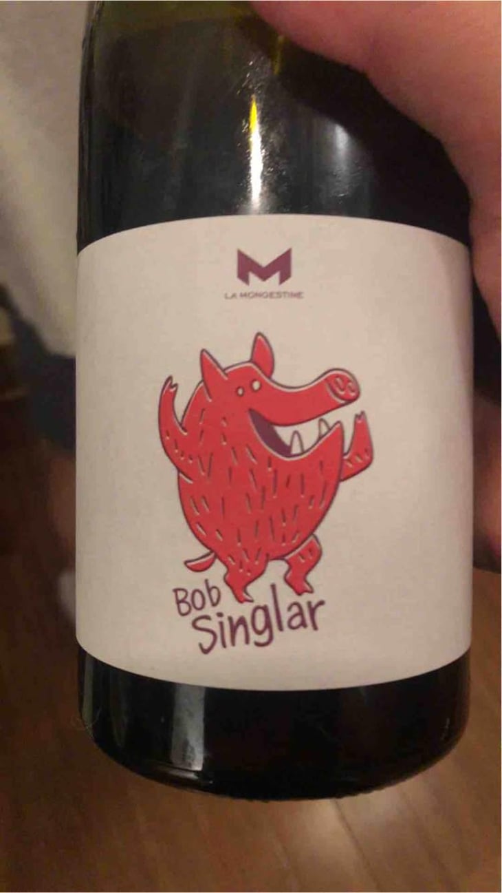 Bob Singlar Rouge - Domaine de la Mongestine - Maxime Gamard , Céline & Harry Gozlan 