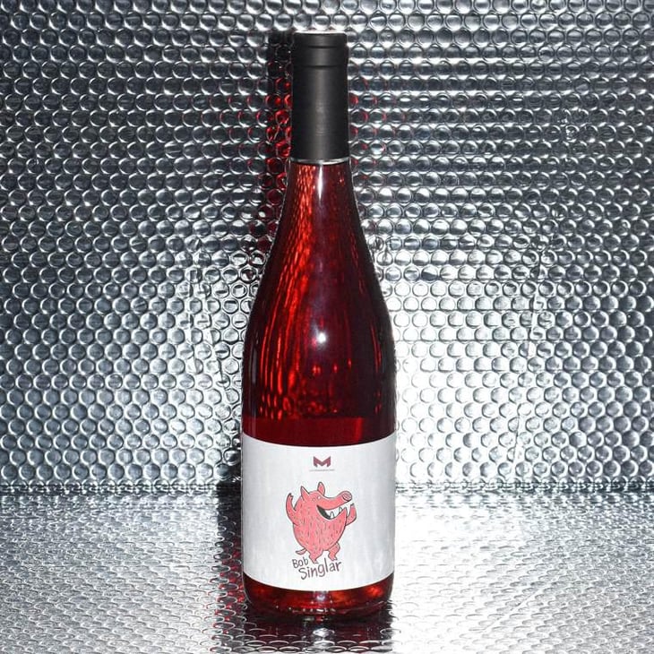 Bob Singlar Rouge - Domaine de la Mongestine - Maxime Gamard , Céline & Harry Gozlan 