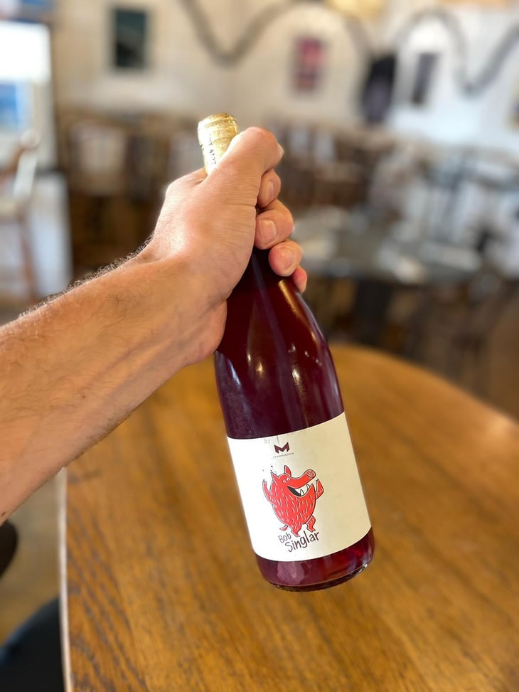 Bob Singlar Rouge - Domaine de la Mongestine - Maxime Gamard , Céline & Harry Gozlan 