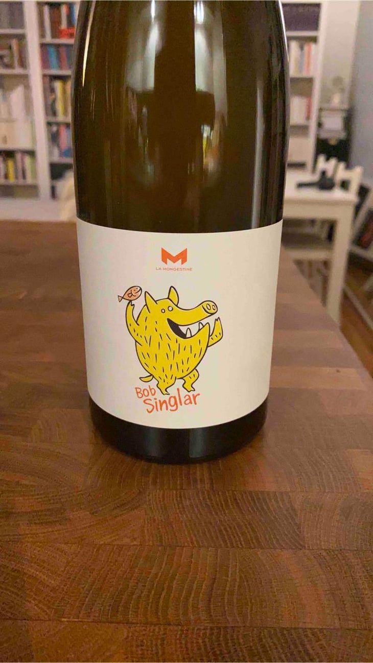 Bob Singlar Blanc - Domaine de la Mongestine - Maxime Gamard , Céline & Harry Gozlan 