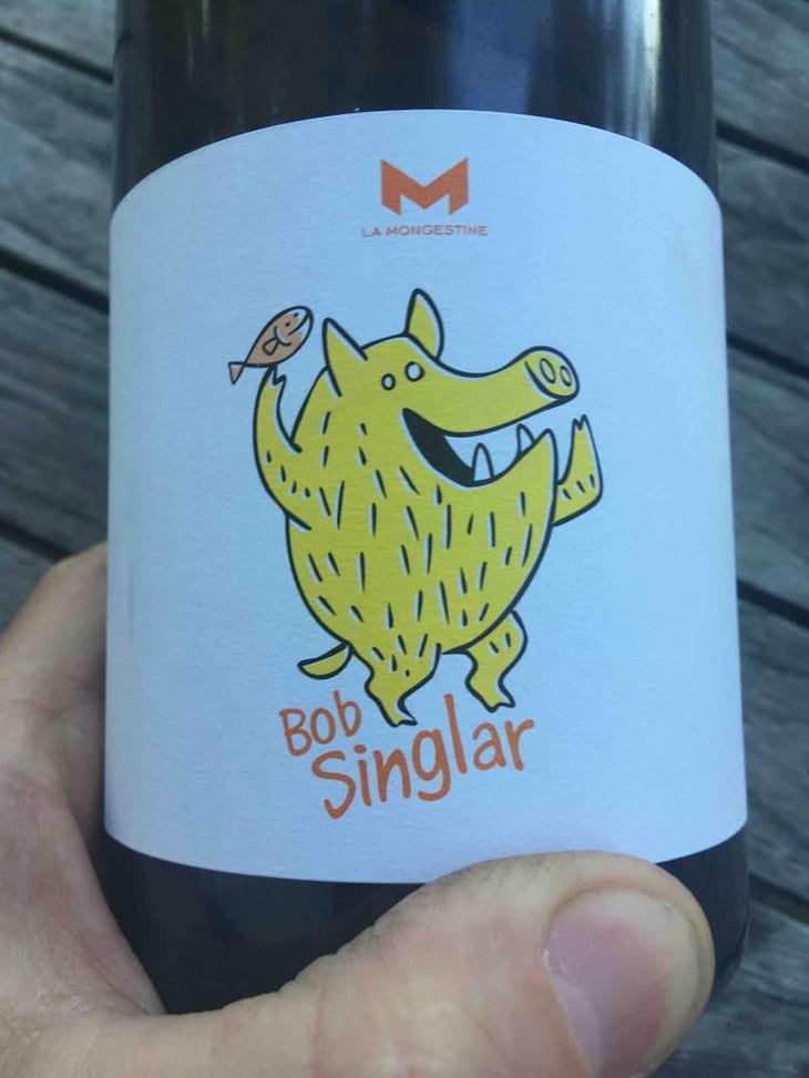 Bob Singlar Blanc - Domaine de la Mongestine - Maxime Gamard , Céline & Harry Gozlan 