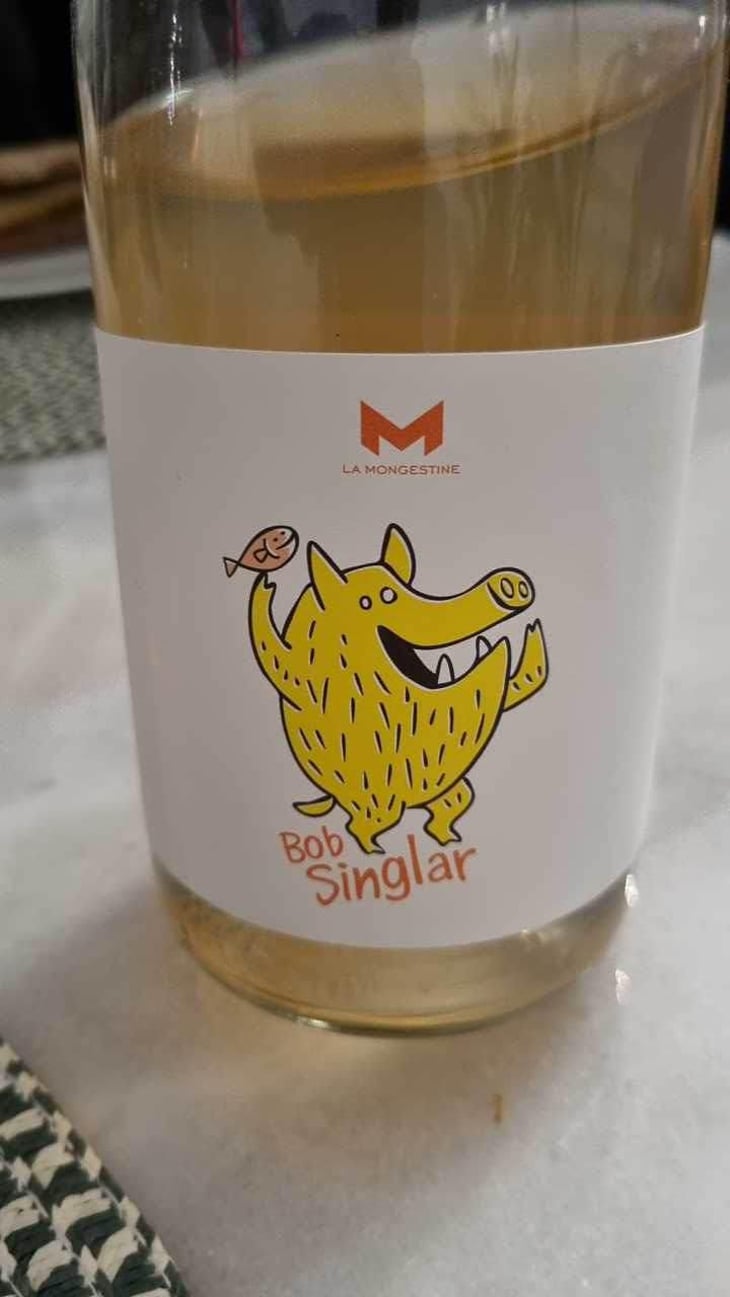 Bob Singlar Blanc - Domaine de la Mongestine - Maxime Gamard , Céline & Harry Gozlan 