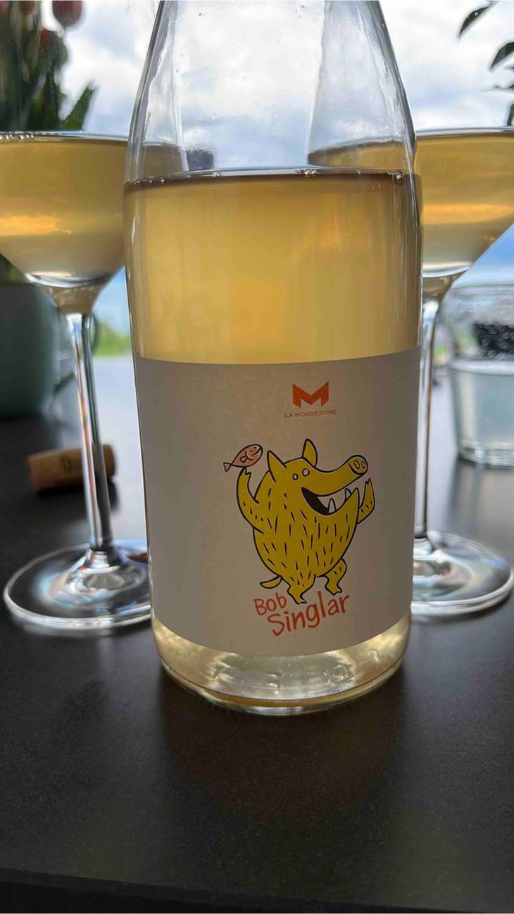 Bob Singlar Blanc - Domaine de la Mongestine - Maxime Gamard , Céline & Harry Gozlan 