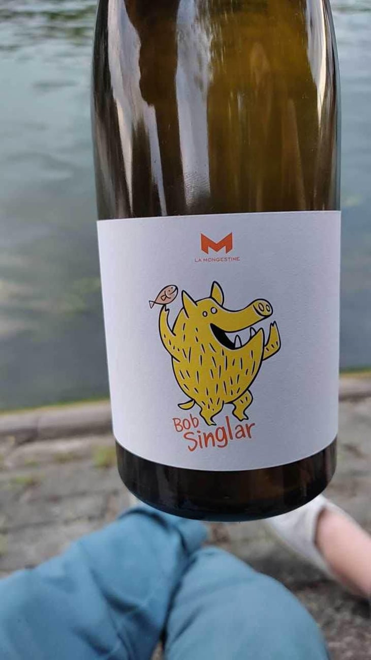 Bob Singlar Blanc - Domaine de la Mongestine - Maxime Gamard , Céline & Harry Gozlan 