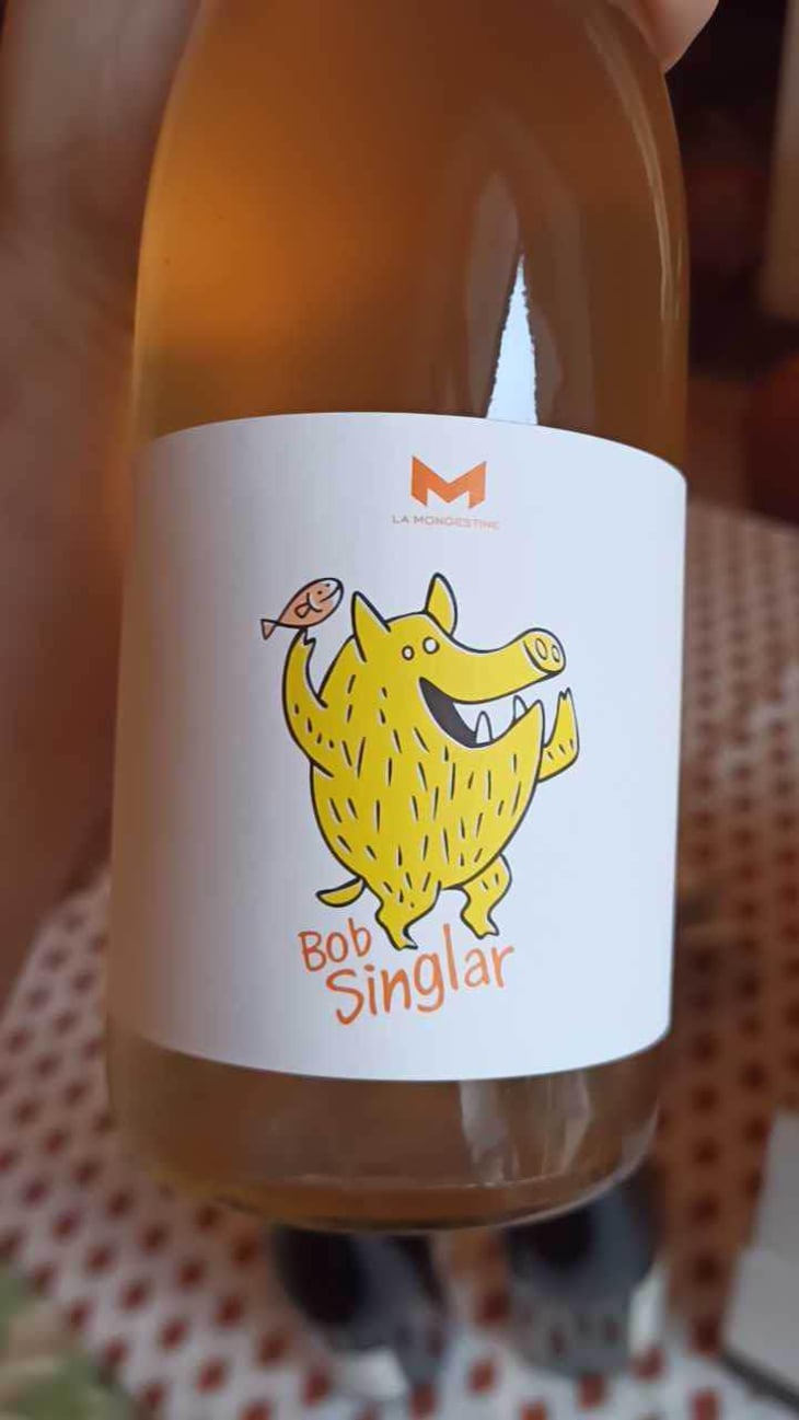 Bob Singlar Blanc - Domaine de la Mongestine - Maxime Gamard , Céline & Harry Gozlan 