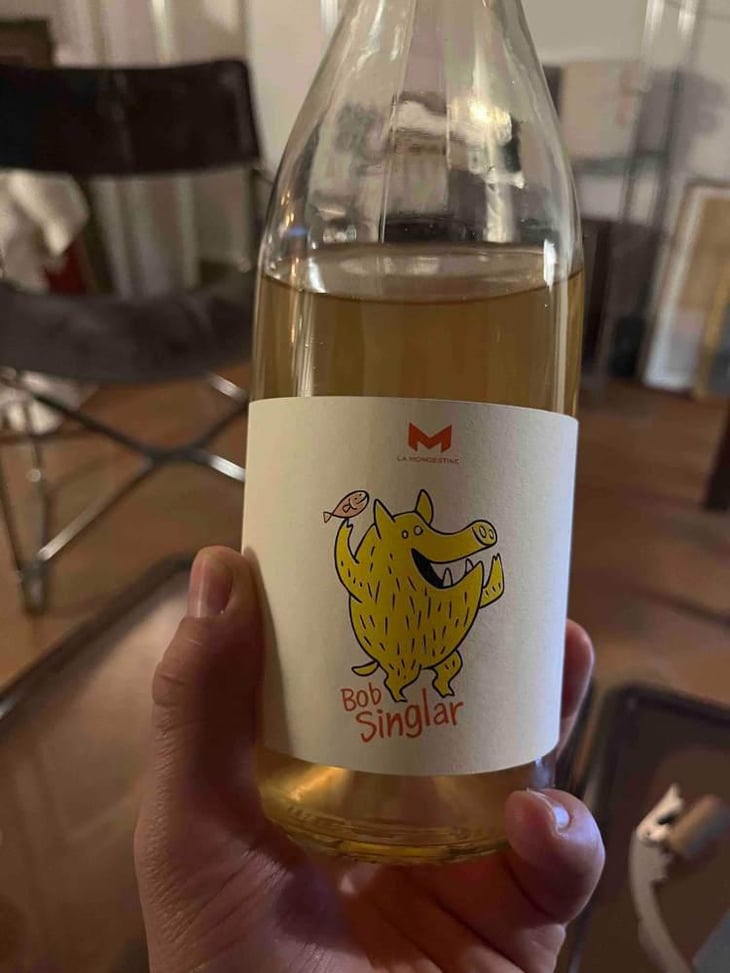 Bob Singlar Blanc - Domaine de la Mongestine - Maxime Gamard , Céline & Harry Gozlan 