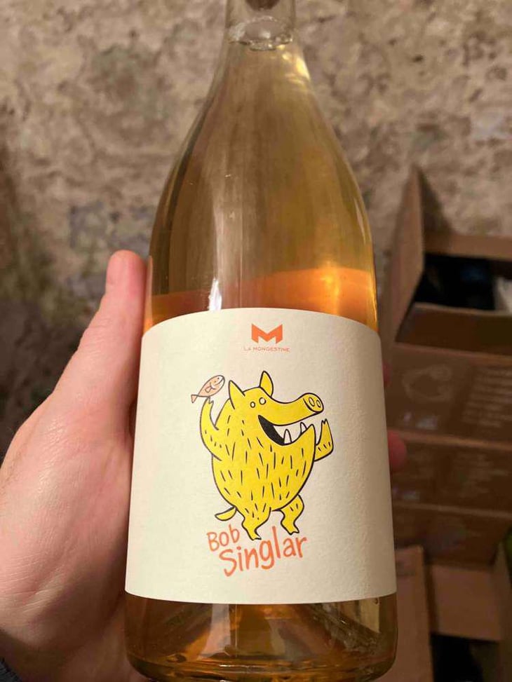 Bob Singlar Blanc - Domaine de la Mongestine - Maxime Gamard , Céline & Harry Gozlan 