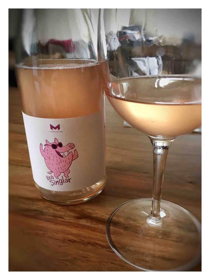 Bob Singlar Rosé - Domaine de la Mongestine - Maxime Gamard , Céline & Harry Gozlan 
