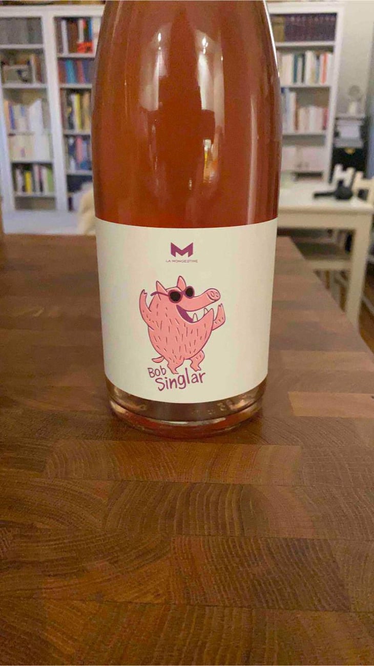 Bob Singlar Rosé - Domaine de la Mongestine - Maxime Gamard , Céline & Harry Gozlan 