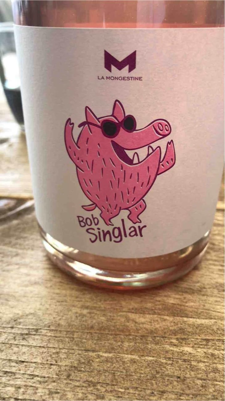 Bob Singlar Rosé - Domaine de la Mongestine - Maxime Gamard , Céline & Harry Gozlan 