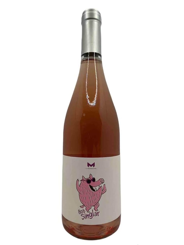 Bob Singlar Rosé - Domaine de la Mongestine - Maxime Gamard , Céline & Harry Gozlan 