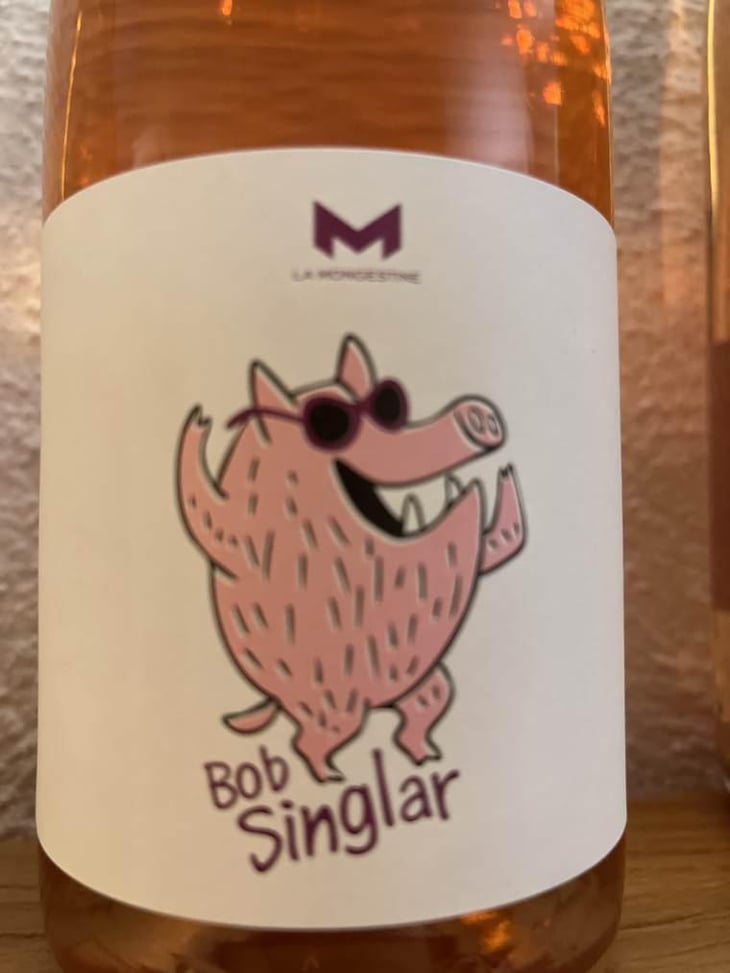 Bob Singlar Rosé - Domaine de la Mongestine - Maxime Gamard , Céline & Harry Gozlan 