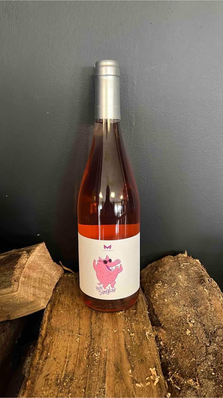Bob Singlar Rosé - Domaine de la Mongestine - Maxime Gamard , Céline & Harry Gozlan 