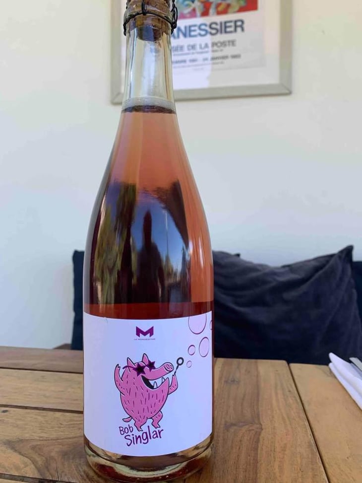 Bob Singlar Rosé - Domaine de la Mongestine - Maxime Gamard , Céline & Harry Gozlan 