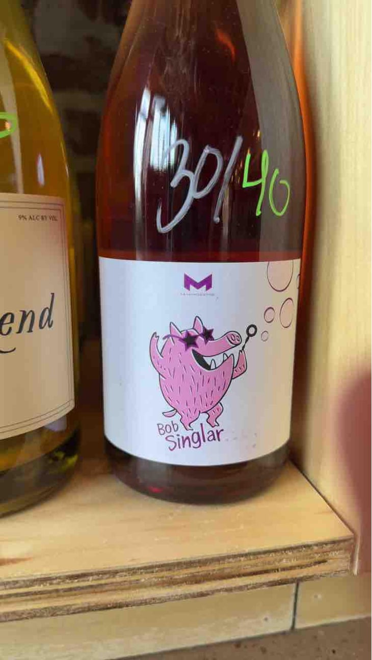 Bob Singlar Rosé - Domaine de la Mongestine - Maxime Gamard , Céline & Harry Gozlan 