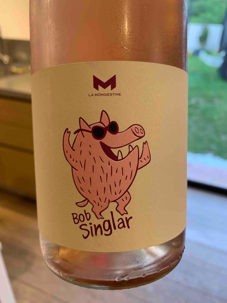 Bob Singlar Rosé - Domaine de la Mongestine - Maxime Gamard , Céline & Harry Gozlan 