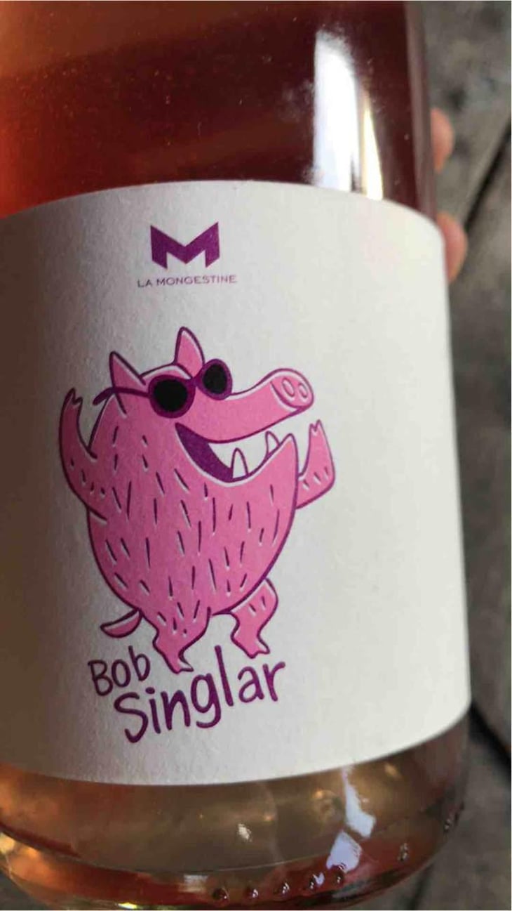 Bob Singlar Rosé - Domaine de la Mongestine - Maxime Gamard , Céline & Harry Gozlan 