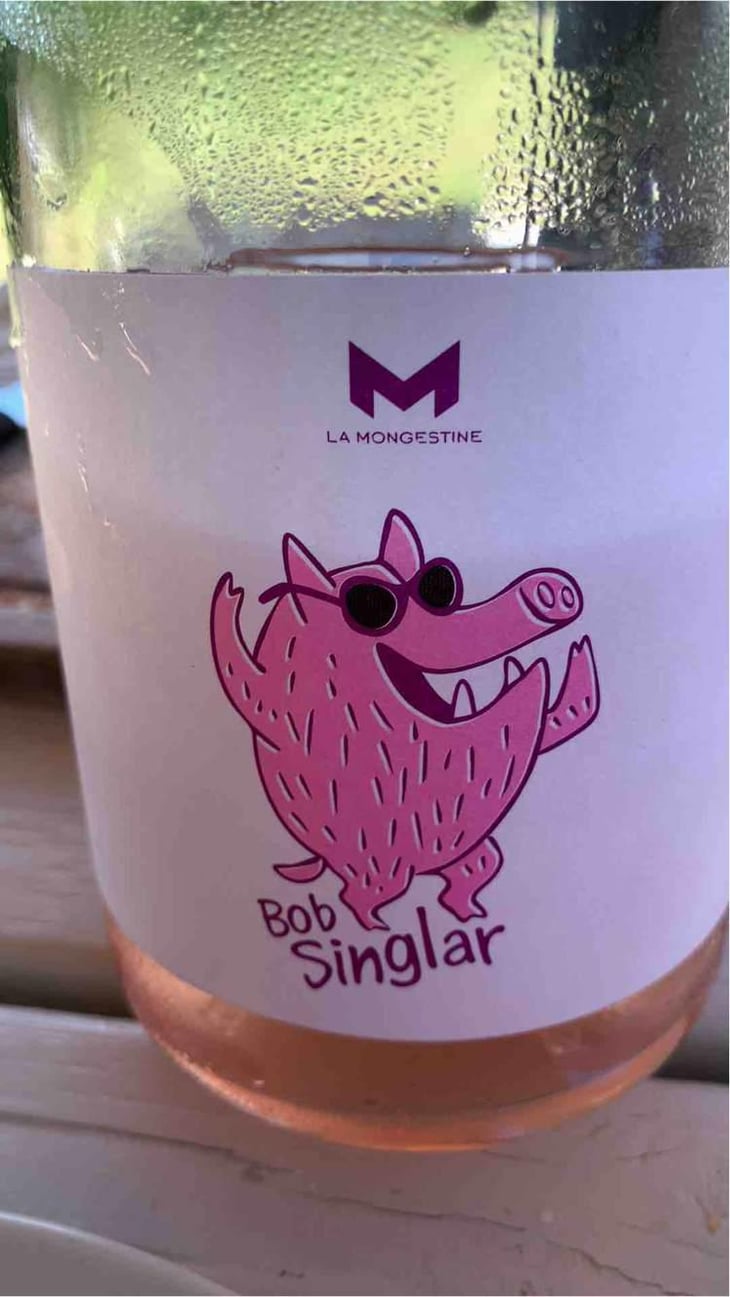 Bob Singlar Rosé - Domaine de la Mongestine - Maxime Gamard , Céline & Harry Gozlan 