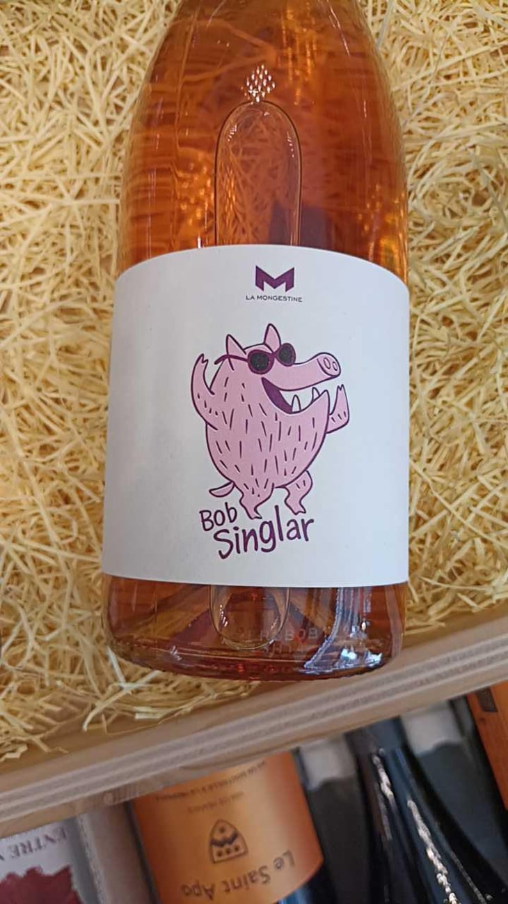 Bob Singlar Rosé - Domaine de la Mongestine - Maxime Gamard , Céline & Harry Gozlan 