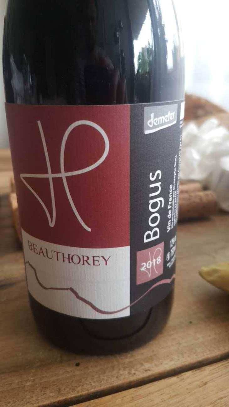 Bogus - Domaine Beauthorey - Christophe Beau 