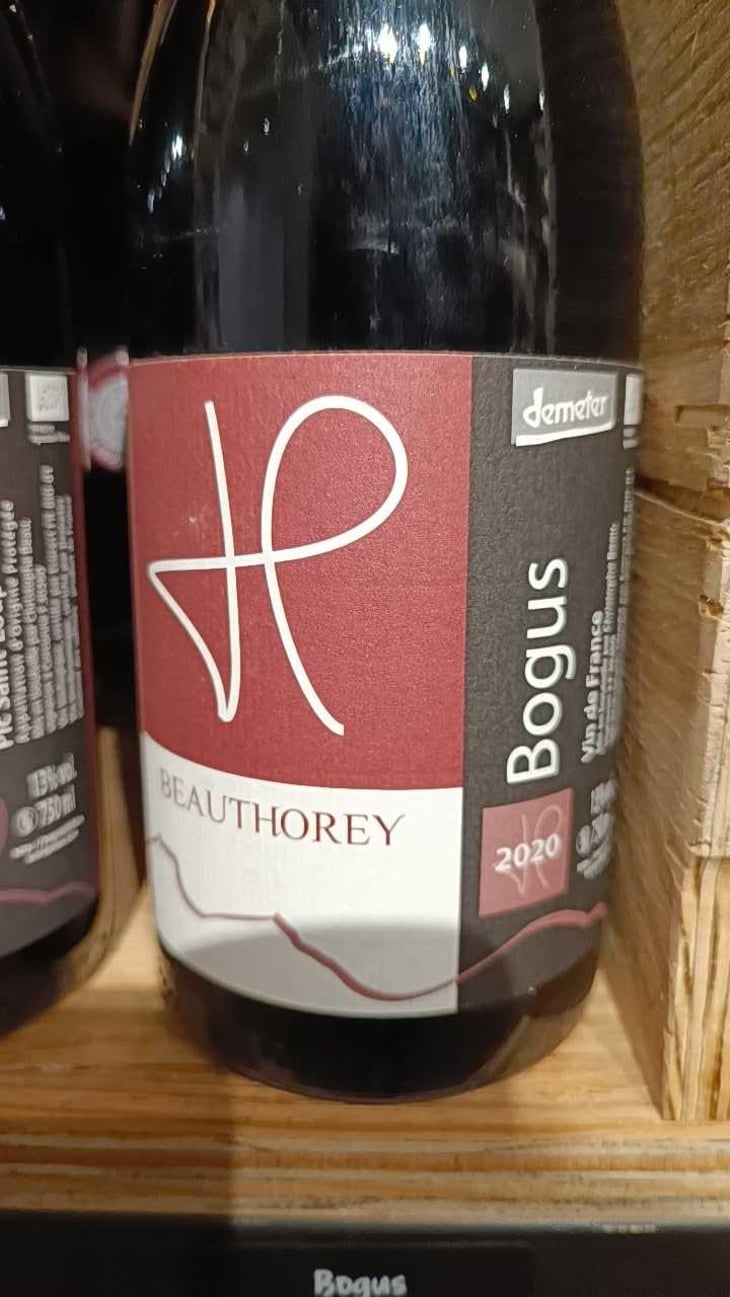 Bogus - Domaine Beauthorey - Christophe Beau 