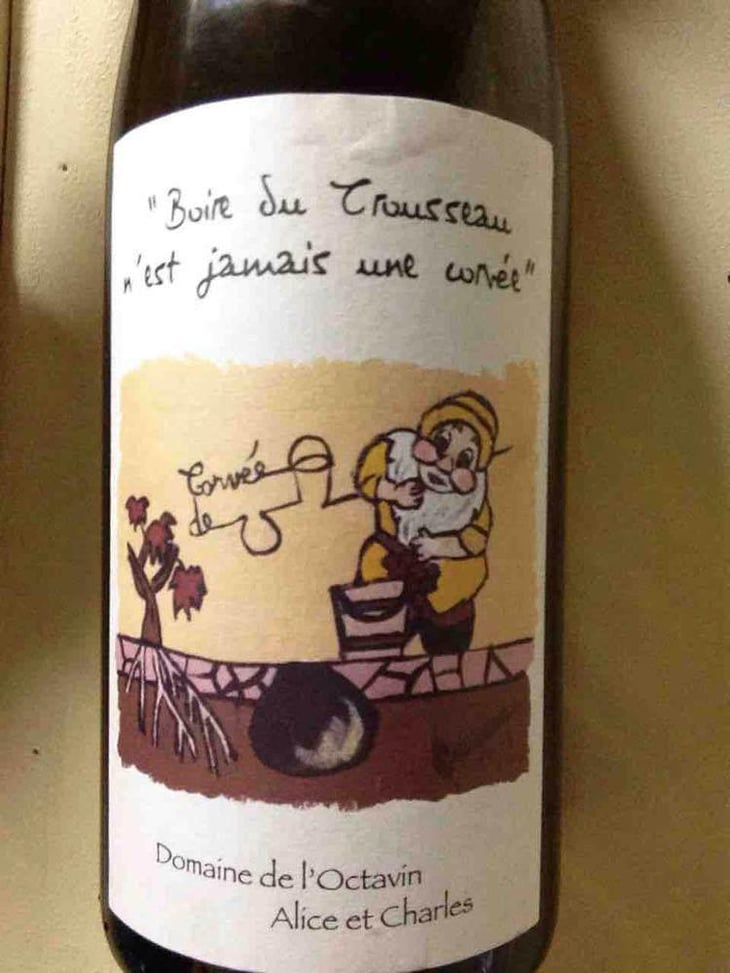 Boire Du Boire du Trou-trou N'Est Jamais Une Corvée - Domaine de l'Octavin - Alice Bouvot 