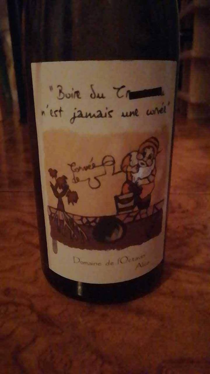 Boire Du Boire du Trou-trou N'Est Jamais Une Corvée - Domaine de l'Octavin - Alice Bouvot 