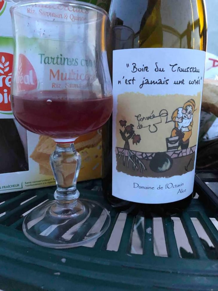 Boire Du Boire du Trou-trou N'Est Jamais Une Corvée - Domaine de l'Octavin - Alice Bouvot 