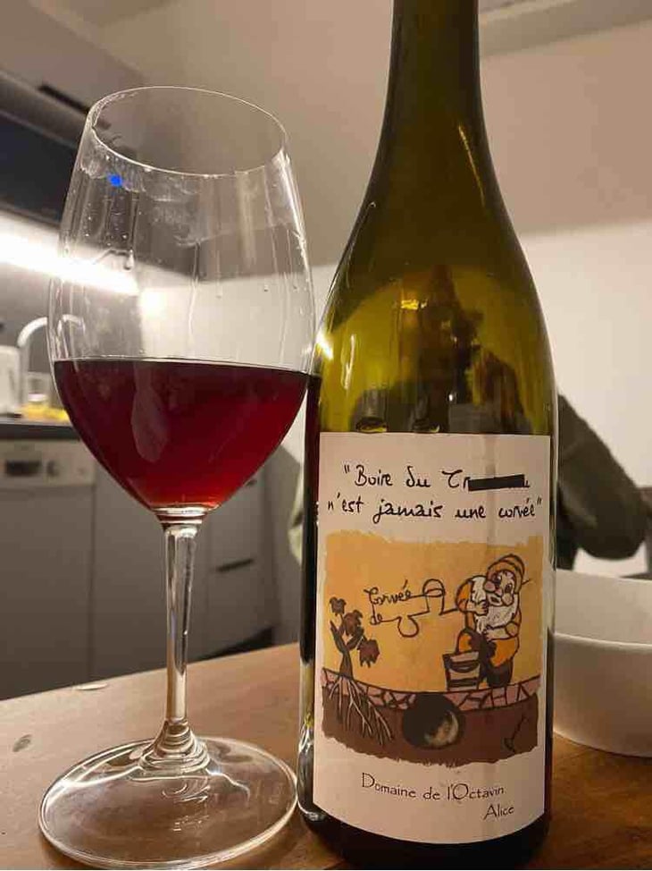 Boire Du Boire du Trou-trou N'Est Jamais Une Corvée - Domaine de l'Octavin - Alice Bouvot 