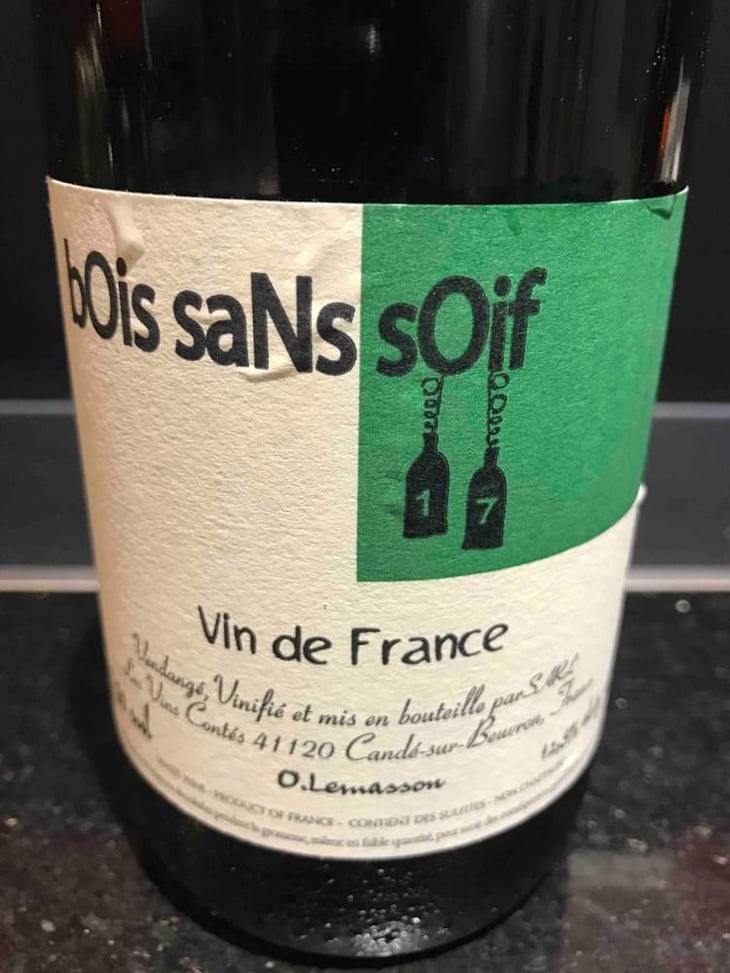 BOis saNs sOif - Les Vins Contés (CLOSED) - Olivier Lemasson (CLOSED) 