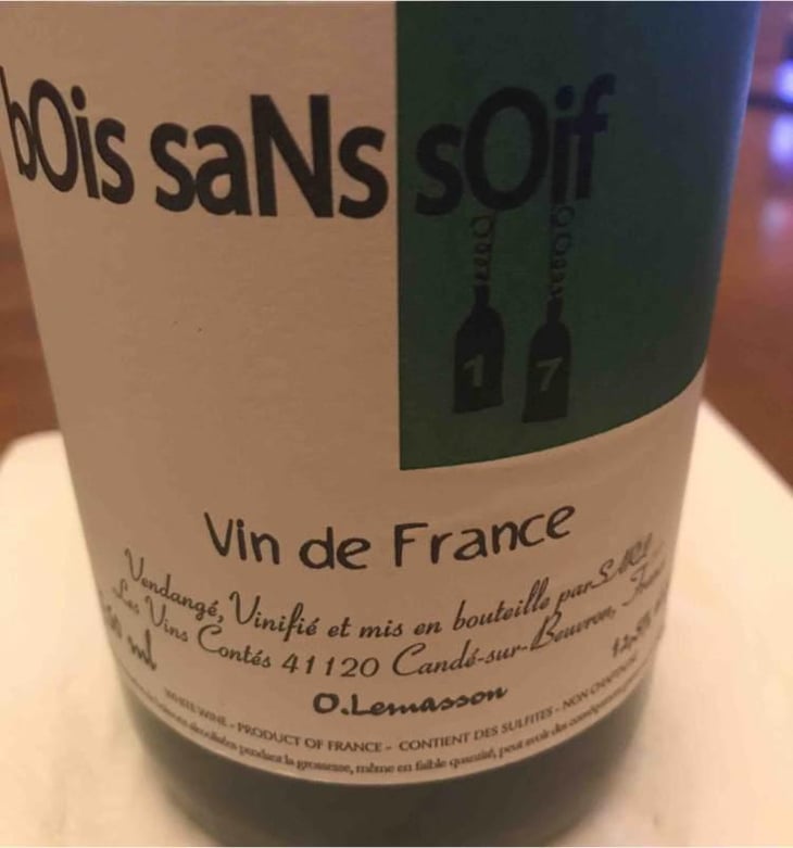 BOis saNs sOif - Les Vins Contés (CLOSED) - Olivier Lemasson (CLOSED) 