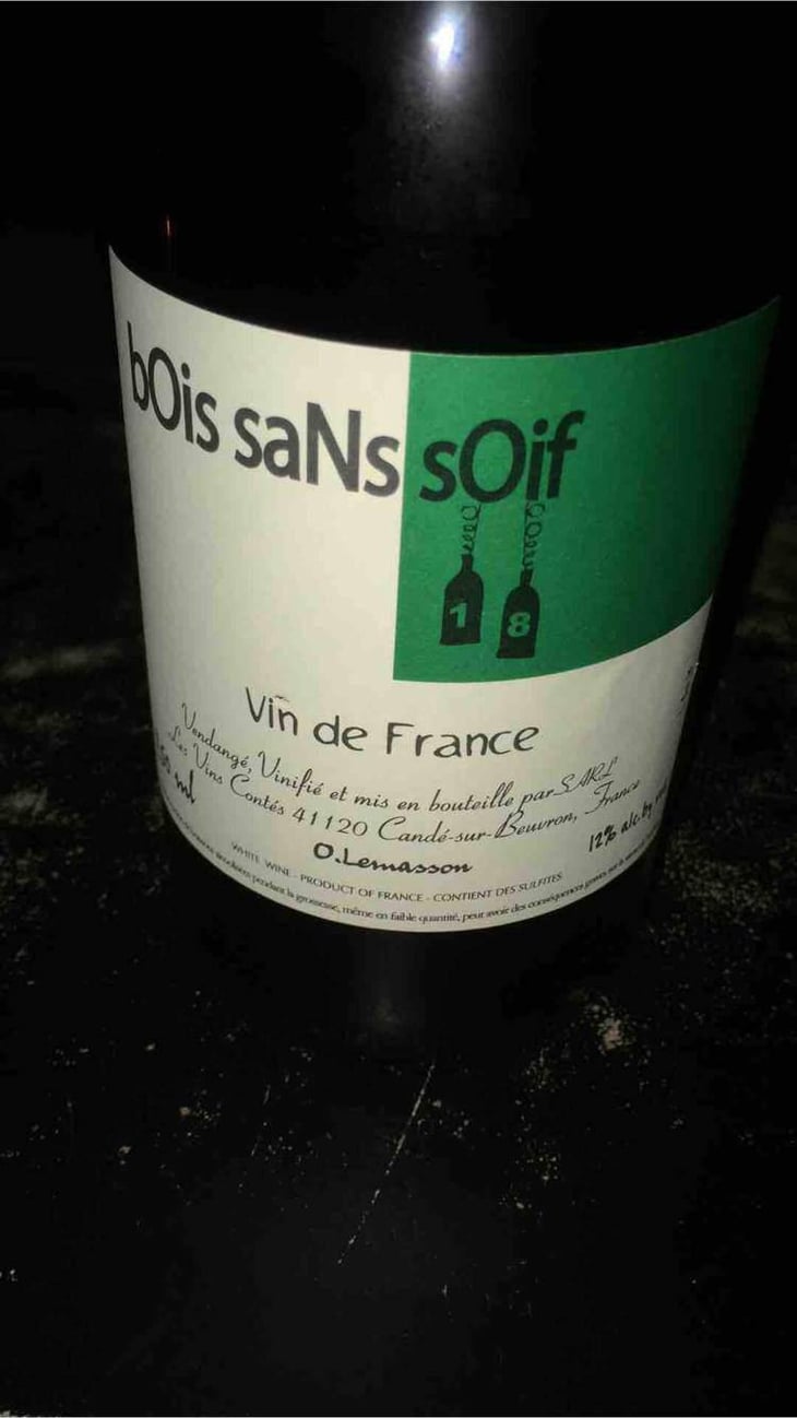 BOis saNs sOif - Les Vins Contés (CLOSED) - Olivier Lemasson (CLOSED) 