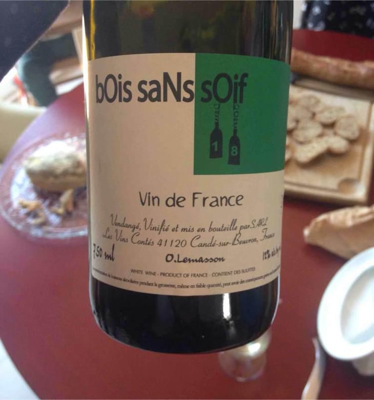BOis saNs sOif - Les Vins Contés (CLOSED) - Olivier Lemasson (CLOSED) 