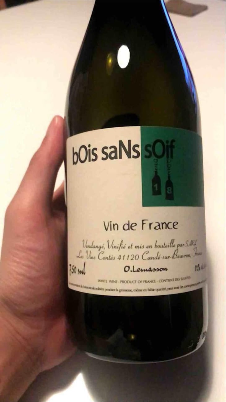 BOis saNs sOif - Les Vins Contés (CLOSED) - Olivier Lemasson (CLOSED) 