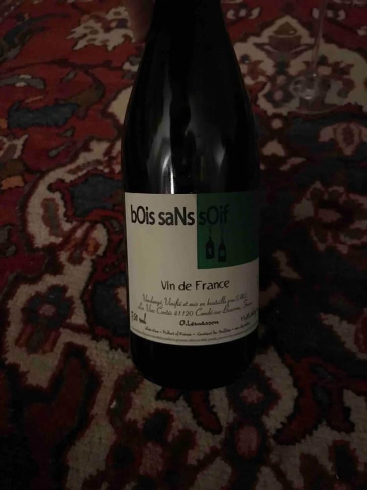BOis saNs sOif - Les Vins Contés (CLOSED) - Olivier Lemasson (CLOSED) 