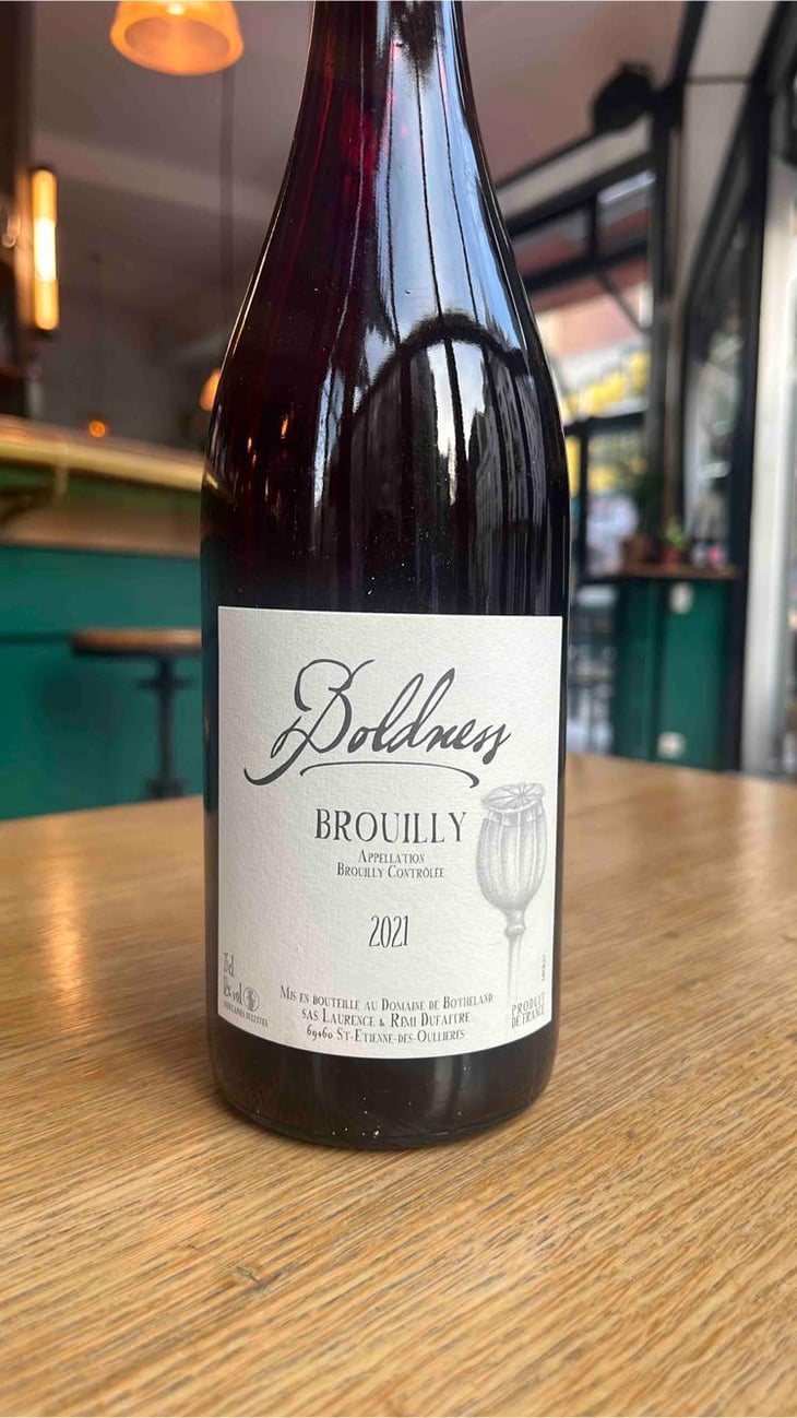 Boldness - Domaine de Botheland - Rémi Dufaitre & Laurence Liatard 