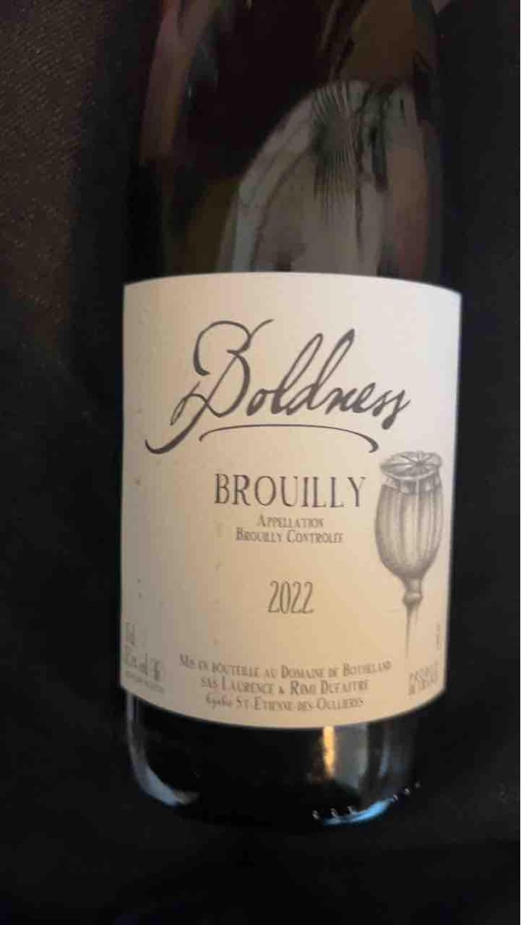 Boldness - Domaine de Botheland - Rémi Dufaitre & Laurence Liatard 